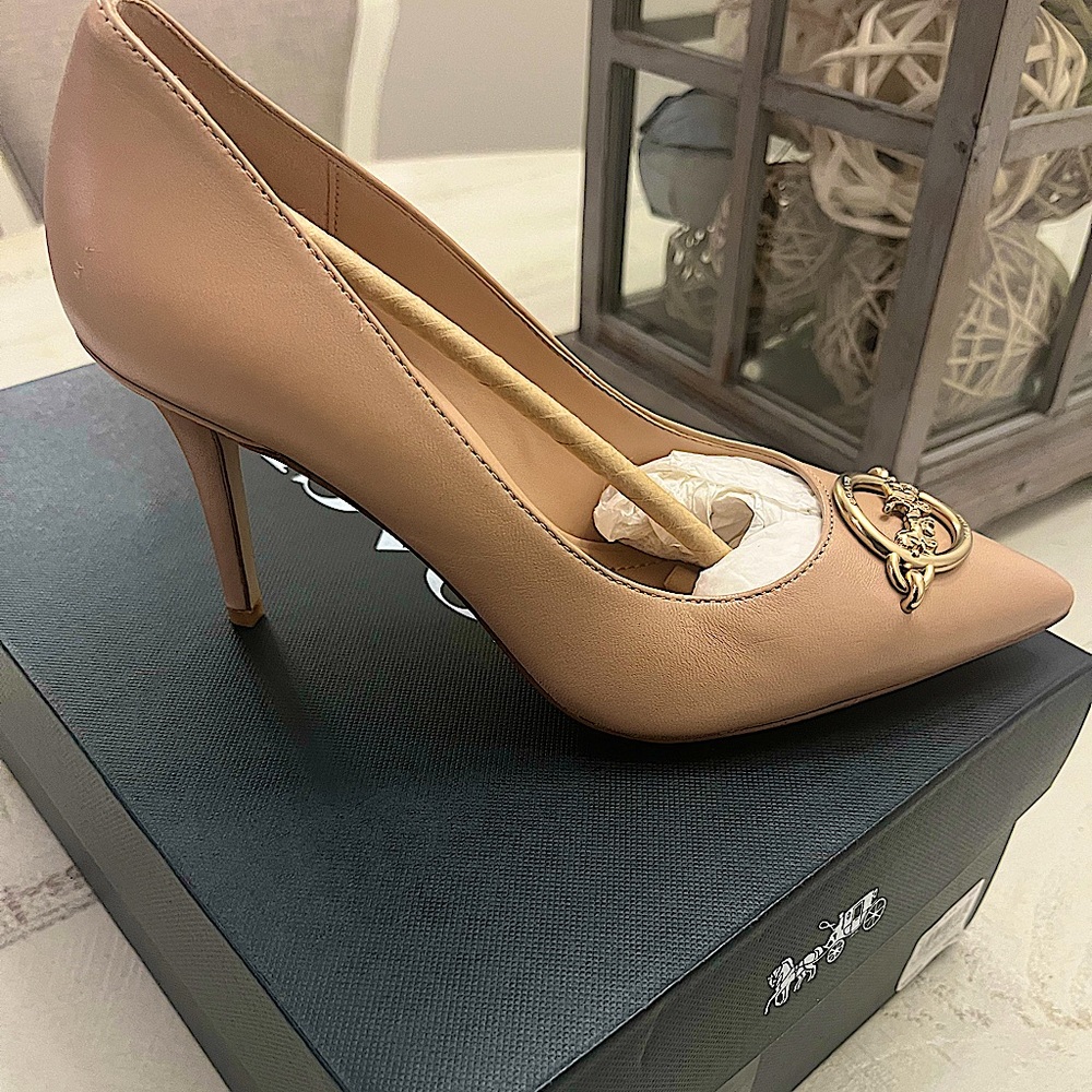 Authentic Coach Pumps (New)